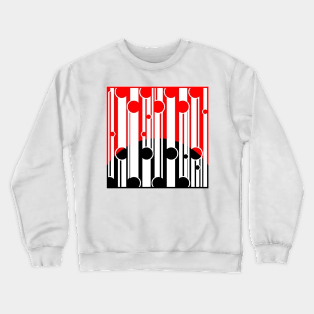 Kowhaiwhai Pattern Crewneck Sweatshirt by mailboxdisco